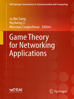 cover image of Game Theory for Networking Applications